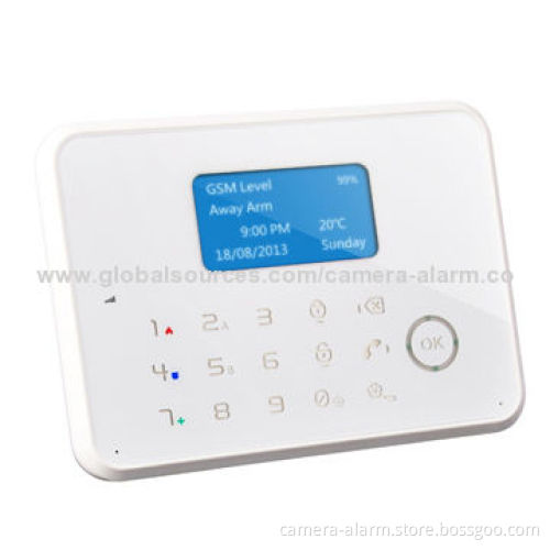 GSM Alarm System, Temperature/APP Control, SMS/GSM/PSTN/Contact ID, 3 Emergency Key